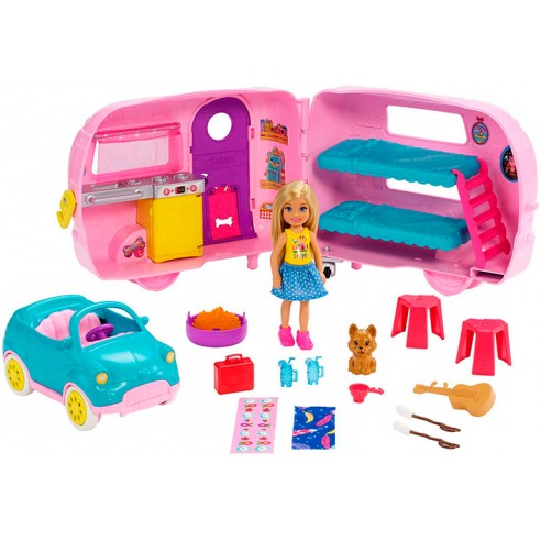 CARAVANA DE CHELSEA BARBIE FXG90 MATTEL