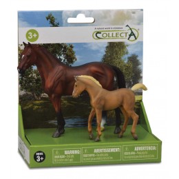 2-PIECE HORSE SET ON...