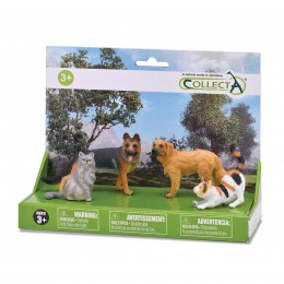 4PCS CATS & DOGS SET