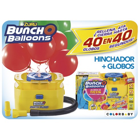 PARTY BALLOONS SET WITH PUMP 71889