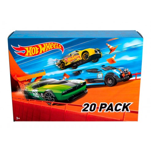 PACK 20 HOT WHEELS VEHICLES DXY59
