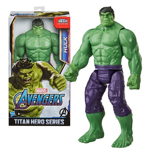 FIGURA TITAN HERO DELUXE HULK E7475...