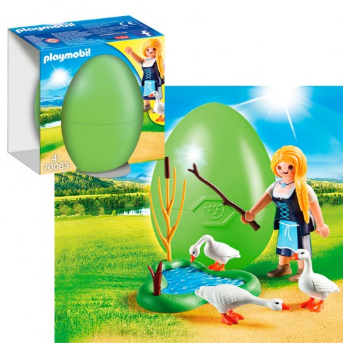 MAIDEN WITH GEESE 70083 PLAYMOBIL