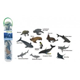 TUBO MINI ANIMALES MARINOS...