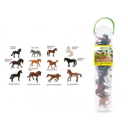 COLLECTA BOX OF MINI HORSES