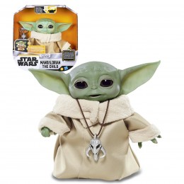 Star Wars The Mandalorian Baby Yoda Peluche transformable Hasbro F2851