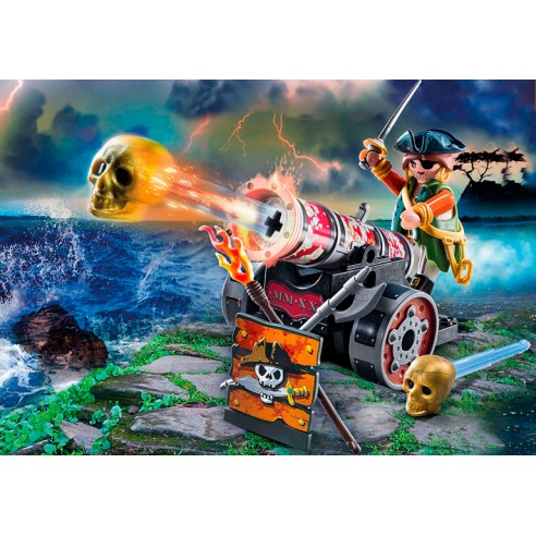 PIRATE WITH CANNON 70415 PLAYMOBIL