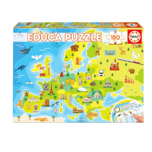 PUZZLE 150 EUROPE MAP 18607 EDUCA