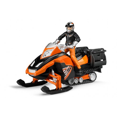 SNOWMOBILE WITH DRIVER 63101 BRUDER