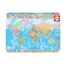 PUZZLE 1500 POLITICAL WORLD...