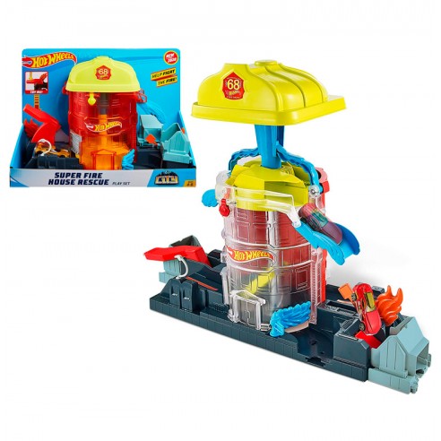 SUPER RESCATE DEL FUEGO HOT WHEELS...
