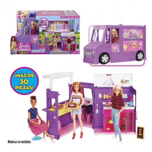 BARBIE´S FOOD TRUCK GMW07 MATTEL