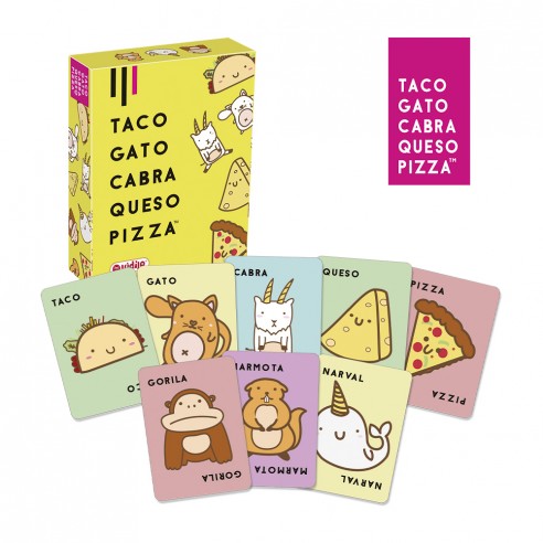 GAME TACO, CAT, GOAT, CHEESE, PIZZA...