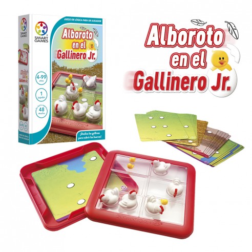 JUEGO ALBOROTO EN EL GALLINERO...