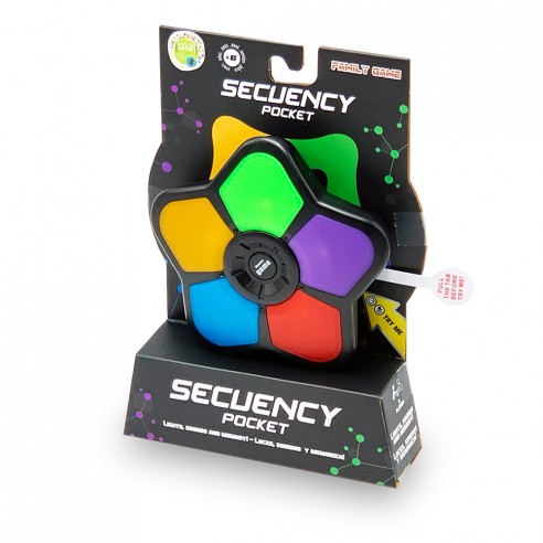 SEQUENCY POCKET MEMORY GAME LIGHTS...