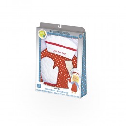 COOK SET FOR CHEFS WITH RED...