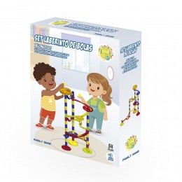 54-PIECE TACHAN BALLS MAZE...