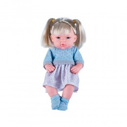DOLL 30 CM WITH BLOND HAIR...