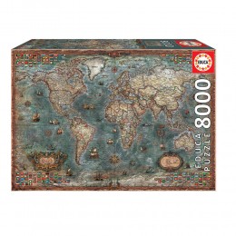 PUZZLE 8000 MAPAMUNDI...