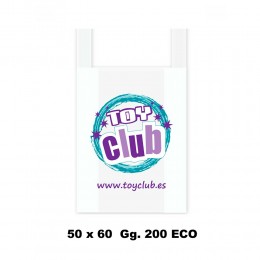 PAQ.100 BOLSAS TOY CLUB...