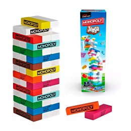 MONOPOLY JENGA E8831 HASBRO...