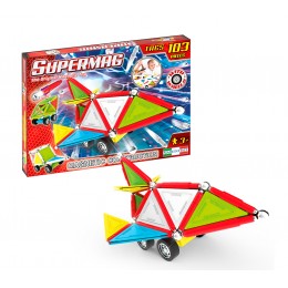 SUPERMAG TAGS WHEELS 103 PCS