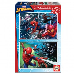 PUZZLE 2x100 SPIDER-MAN...