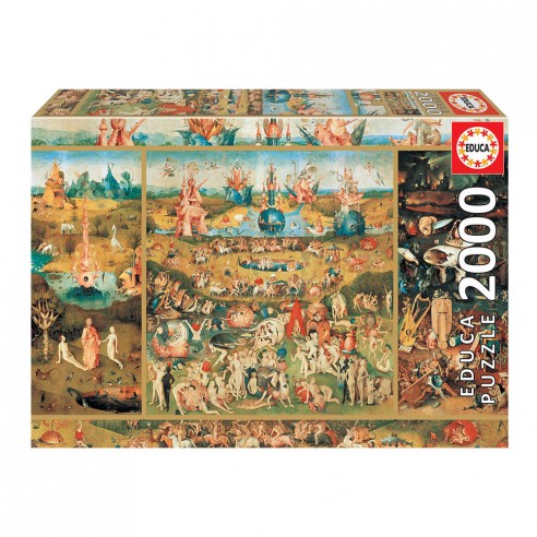 PUZZLE 2000 THE GARDEN OF EARTHLY...
