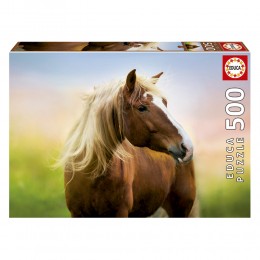 PUZZLE 500 PIECES HORSE AT...