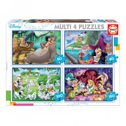 PUZZLE MULTI 4 CLÁSICOS...