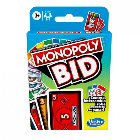 MONOPOLY BID F1699 HASBRO GAMING GAME