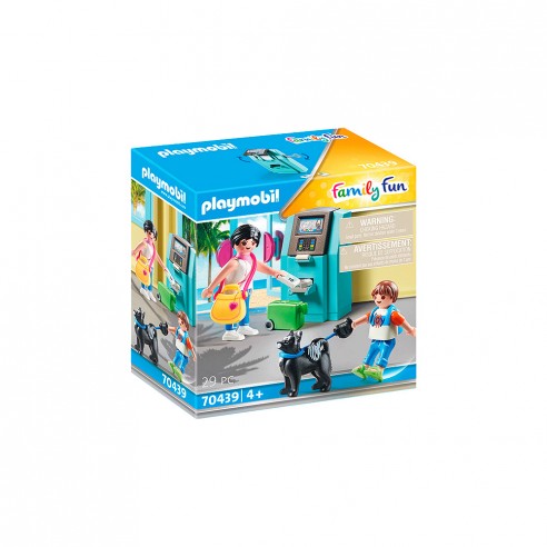 TOURISTS WITH CASHIER 70439 PLAYMOBIL