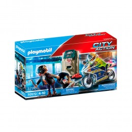 POLICE MOTORCYCLE: THIEF...
