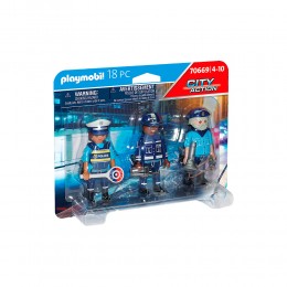 SET FIGURES POLICE 70669...