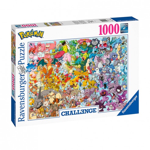 PUZZLE 1000 PIEZAS CHALLENGE POKEMON...