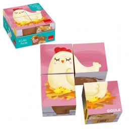 4 CUBIC PUZZLE 53467 GOULA