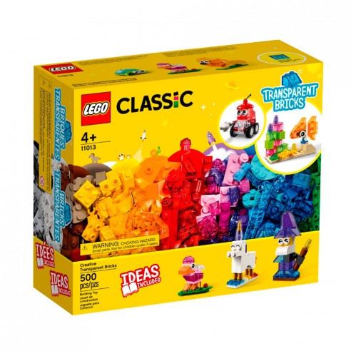 LEGO CLASSIC TRANSPARENT CREATIVE...
