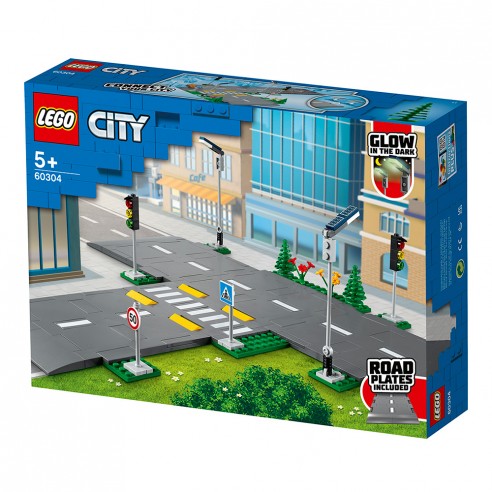 PLACAS DE CARRETERA LEGO CITY 60304 LEGO