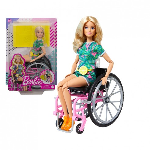 NEW! 2020 Mattel Barbie Made To Move Fashionista Doll in Wheelchair ~ NEW  IN BOX