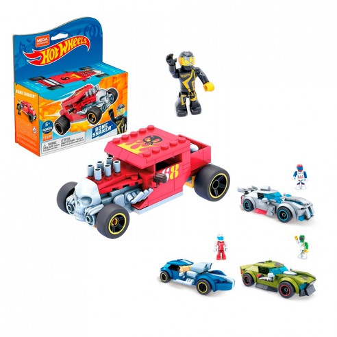 MEGA CONSTRUX COCHE DE CARRERAS HOT...