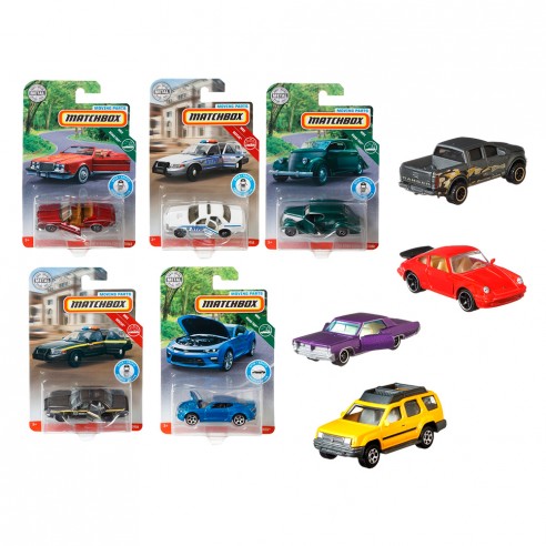 VEHICLES WITH MOVING PARTS MATCHBOX...