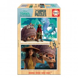 PUZZLES 2x25 RAYA & THE...