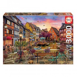 PUZZLE 3000 PIECES COLMAR...