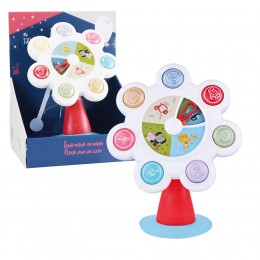 RULETA MUSICAL CON VENTOSA...