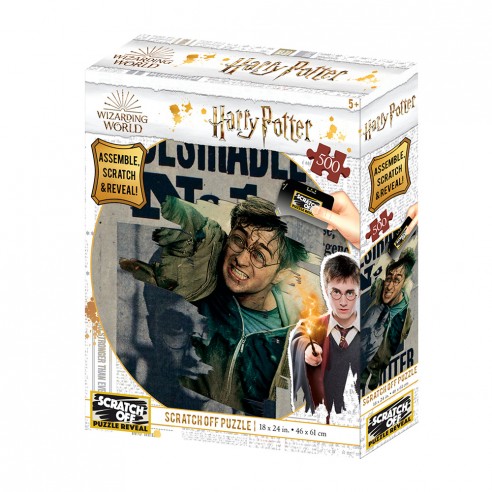 HARRY POTTER WANTED SCRATCH PUZZLE...