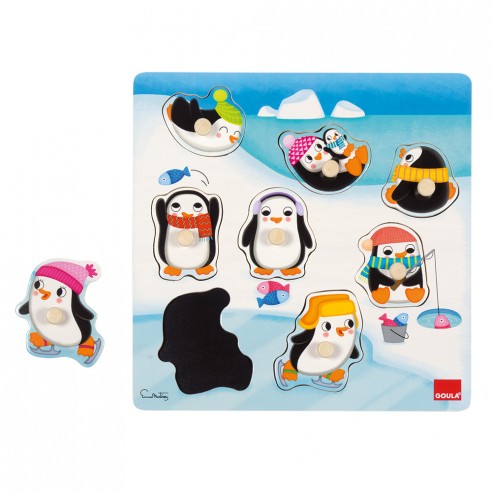 PUZZLE PENGUINS POSICINES 53056 GOULA