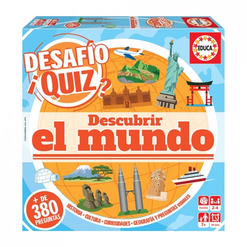 CHALLENGE QUIZ - DISCOVER THE WORLD...