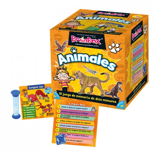 BRAINBOX GAME ANIMALS TGG13403 ASMODEE