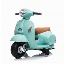 MINI VESPA 6V AZUL CELESTE...