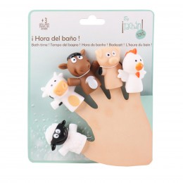 FARM BATHROOM PUPPETS SET...